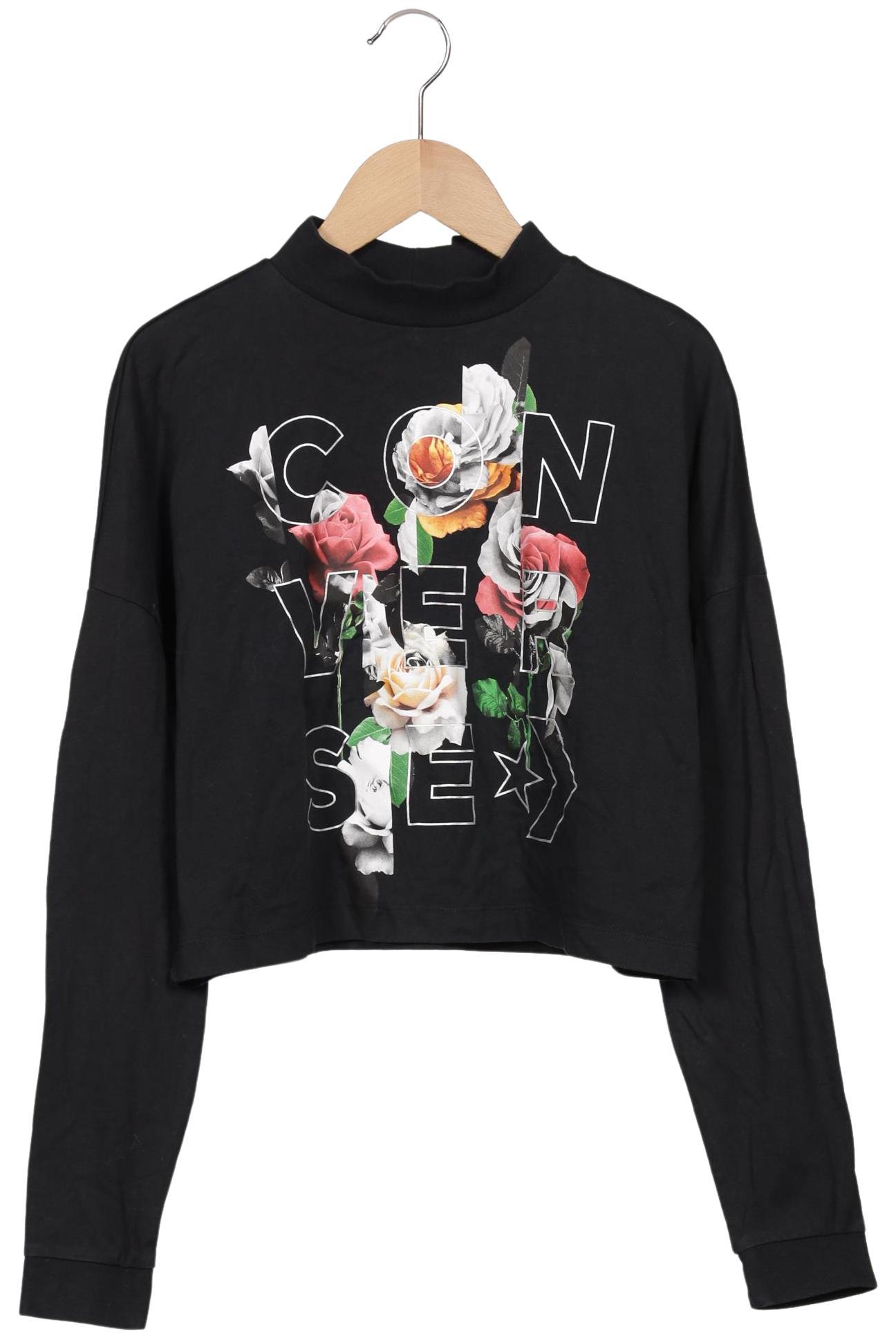 

Converse Damen Langarmshirt, schwarz, Gr. 38