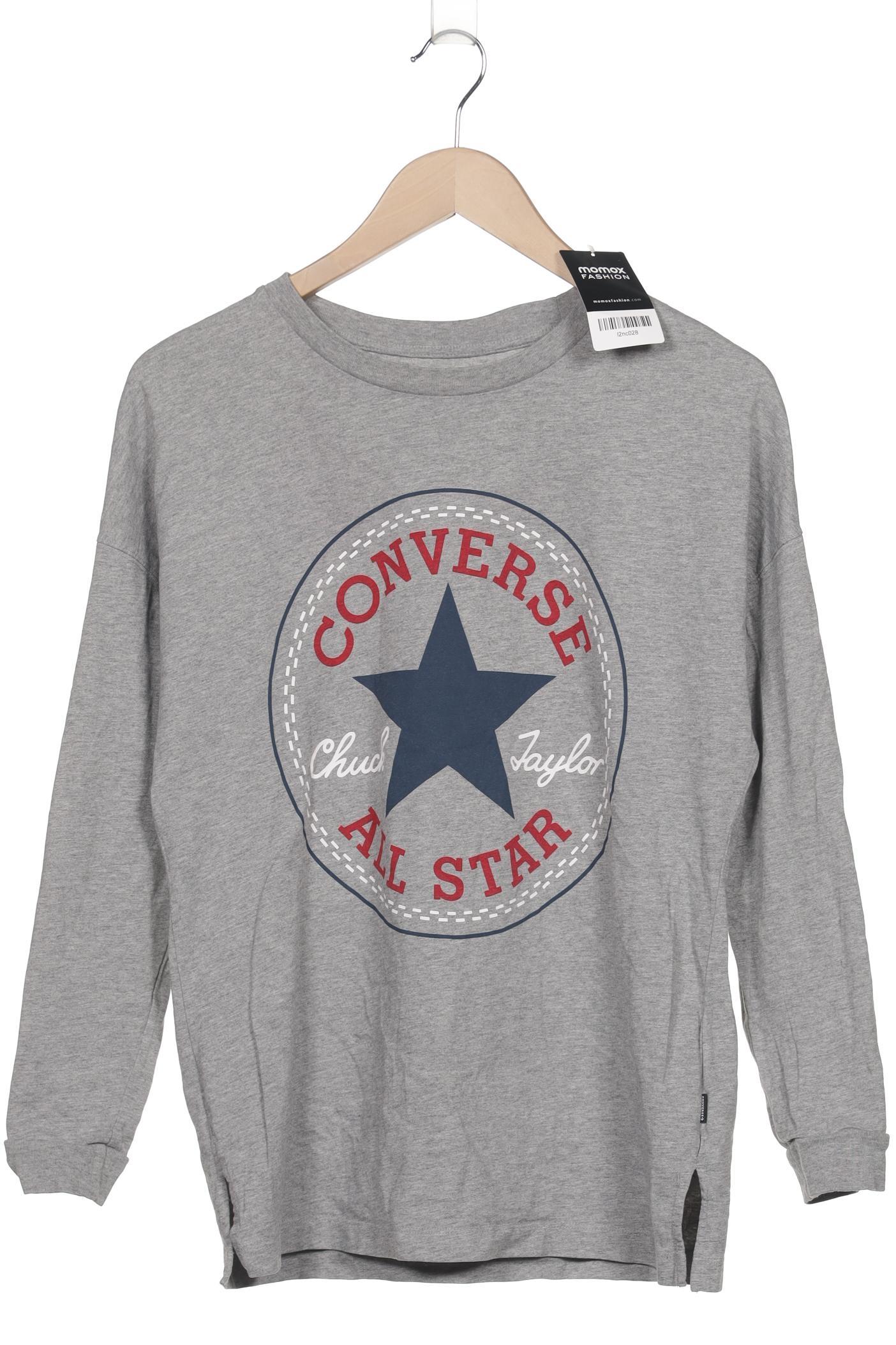 

Converse Damen Langarmshirt, grau, Gr. 38