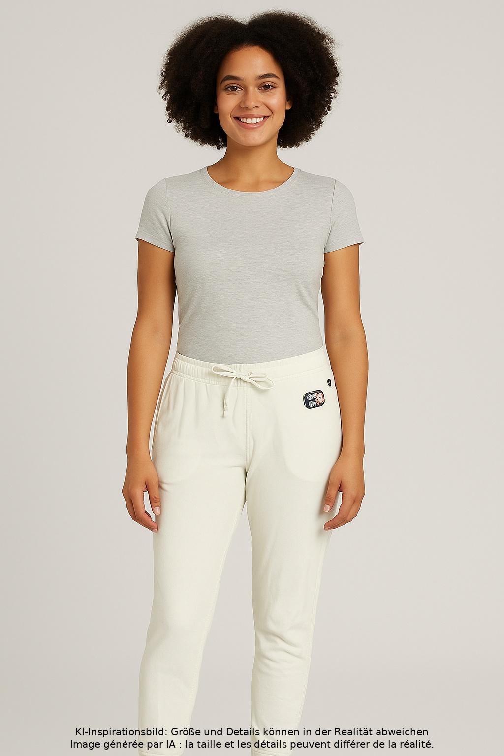 

Converse Damen Stoffhose, cremeweiß, Gr. 0