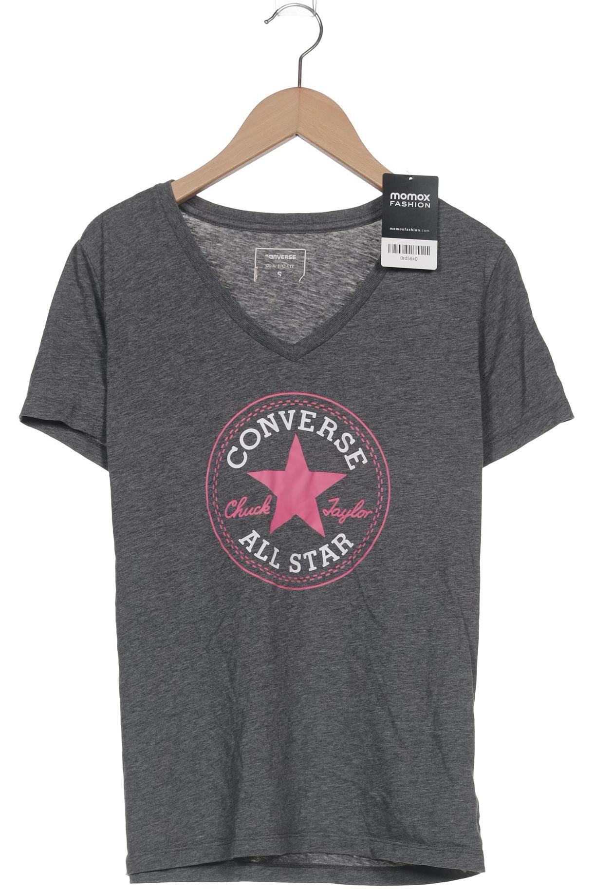

Converse Damen T-Shirt, grau, Gr. 36