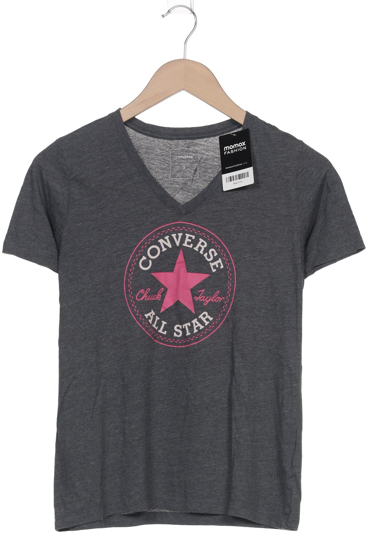 

Converse Damen T-Shirt, grau, Gr. 36