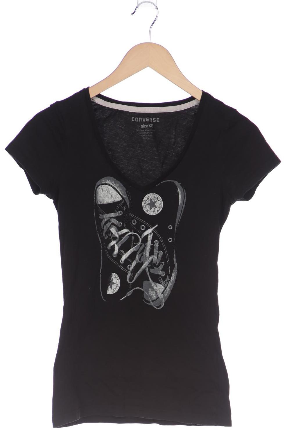 

Converse Damen T-Shirt, schwarz