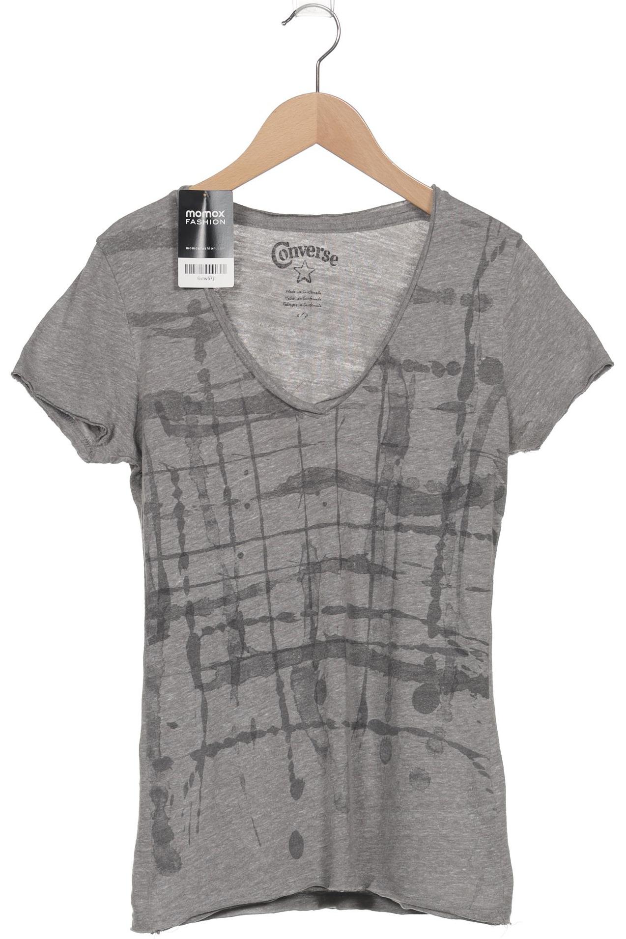 

Converse Damen T-Shirt, grau, Gr. 36