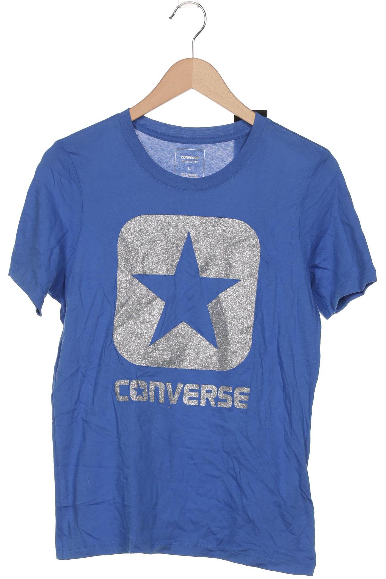 

Converse Damen T-Shirt, blau, Gr. 42