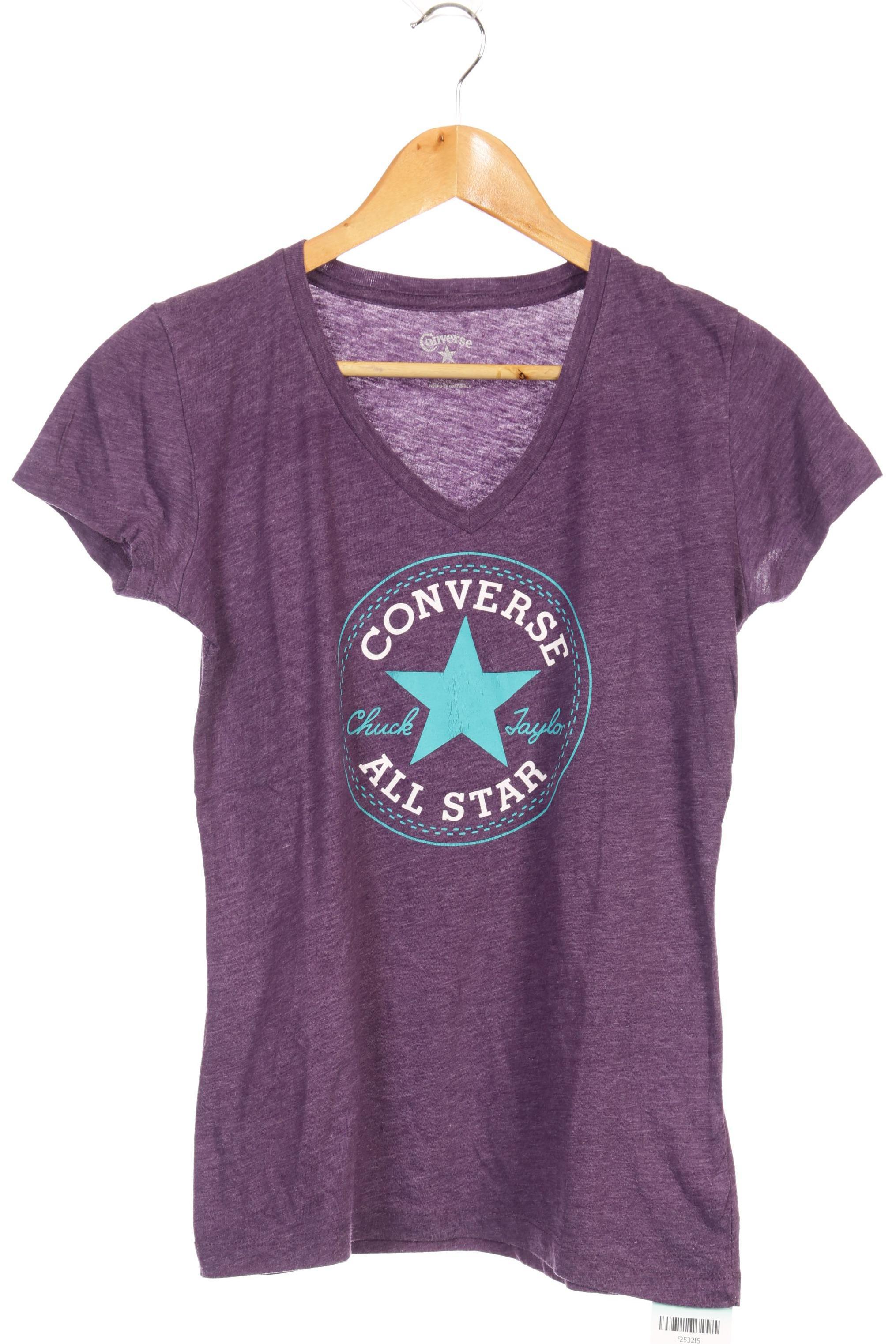 

Converse Damen T-Shirt, lila, Gr.