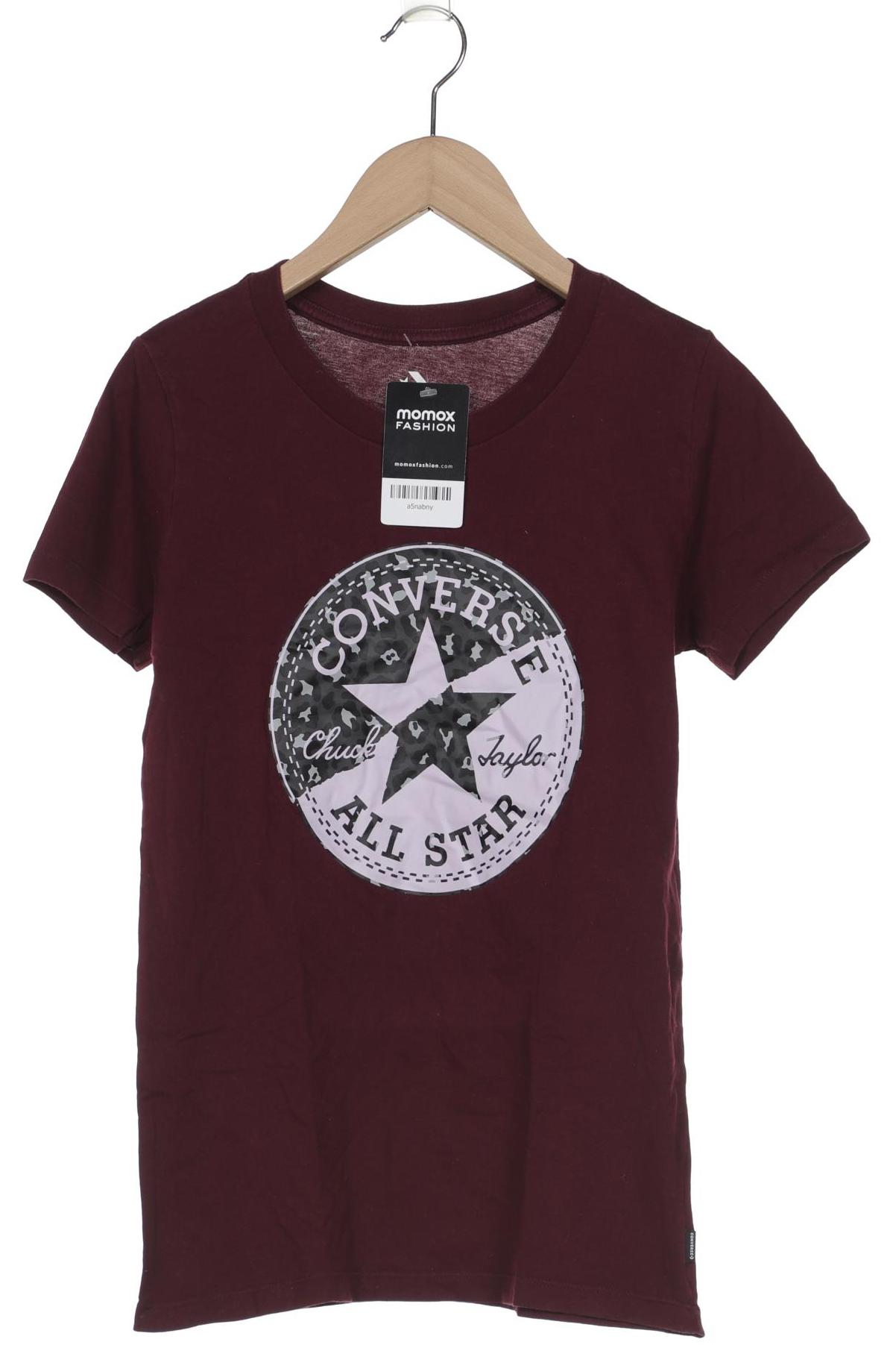 

Converse Damen T-Shirt, bordeaux