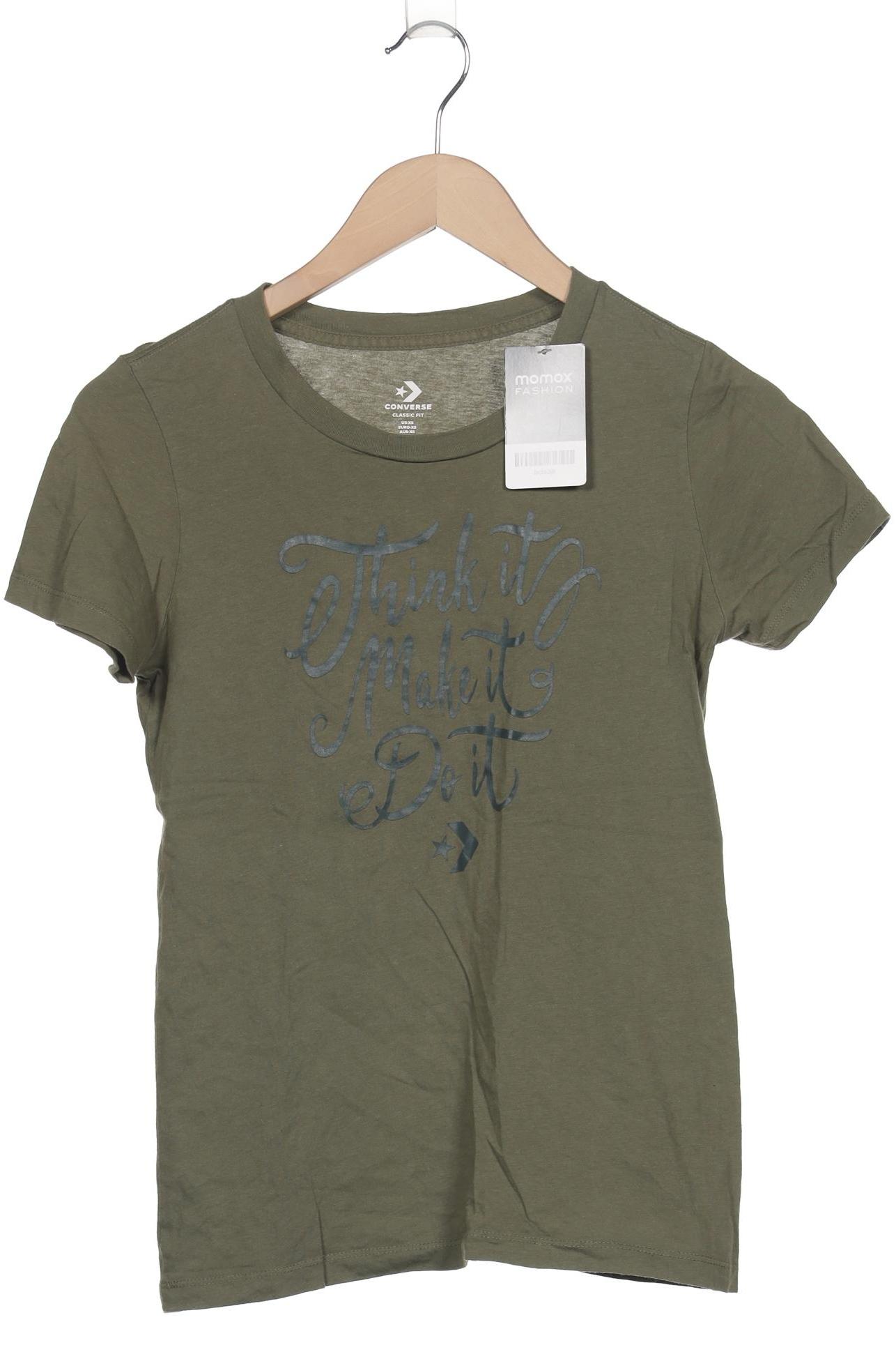 

Converse Damen T-Shirt, grün, Gr. 34