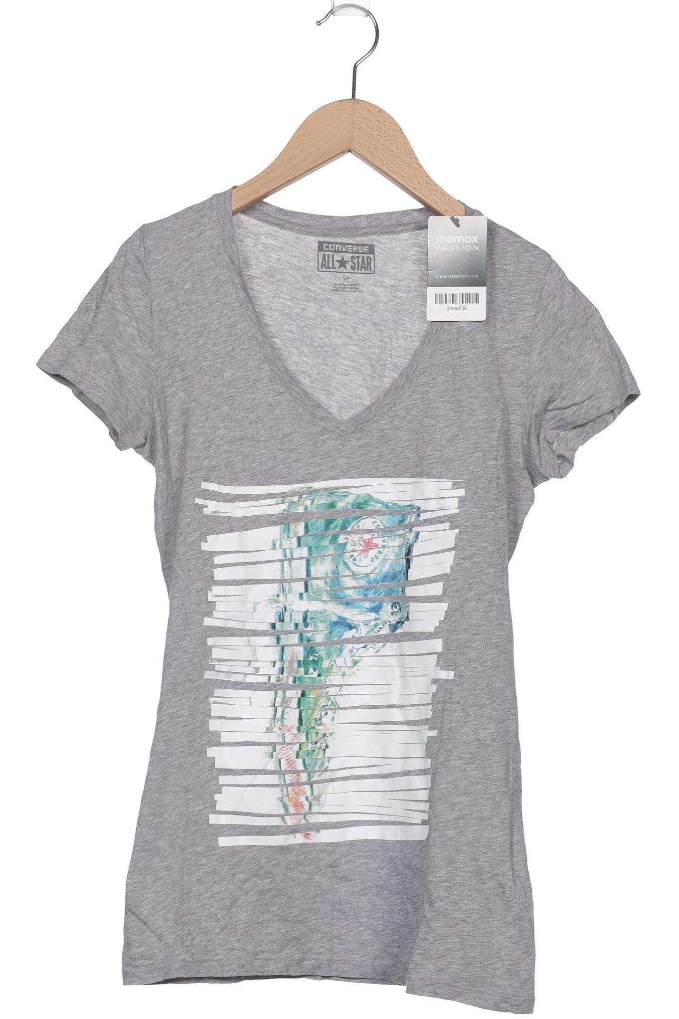 

Converse Damen T-Shirt, grau, Gr. 36