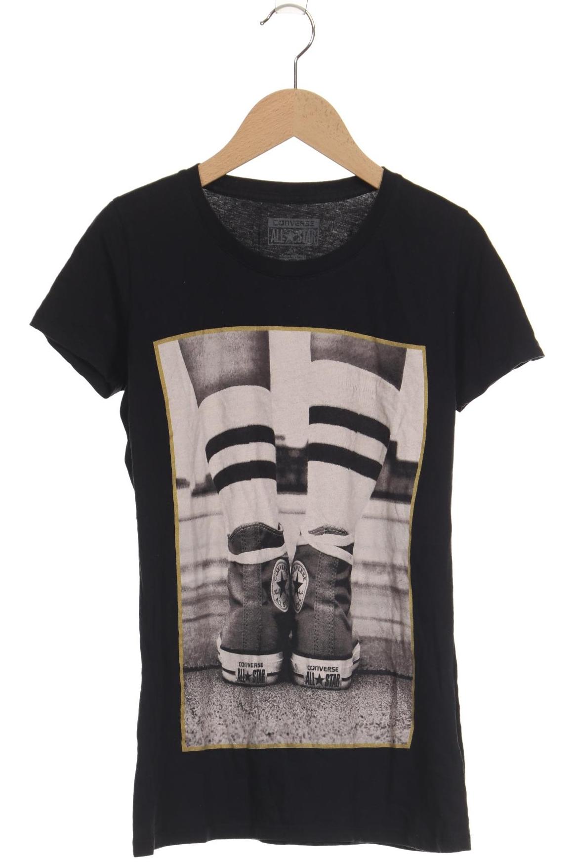 

Converse Damen T-Shirt, schwarz, Gr. 36