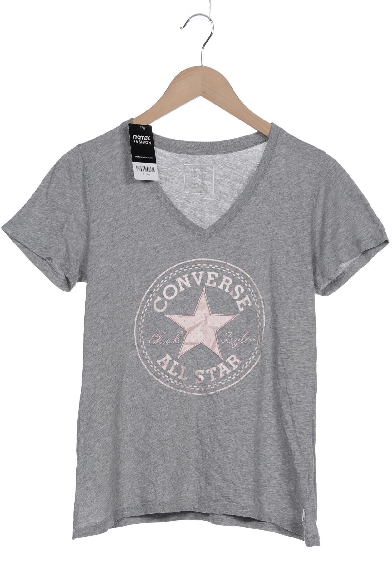

Converse Damen T-Shirt, grau, Gr. 36