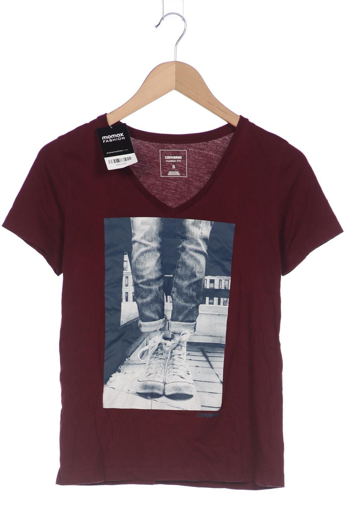 

Converse Damen T-Shirt, bordeaux, Gr. 36