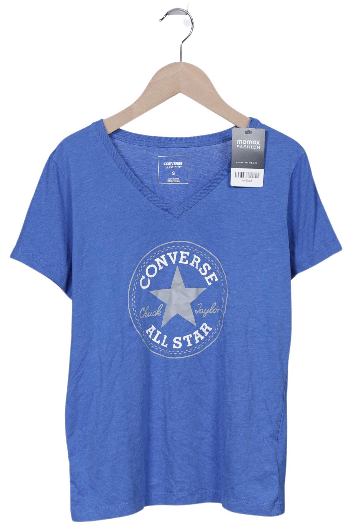 

Converse Damen T-Shirt, blau, Gr. 36