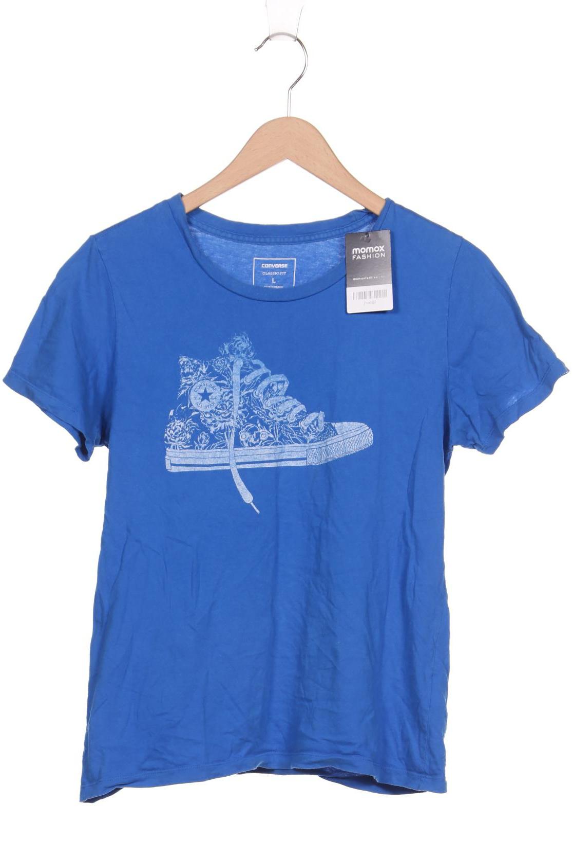 

Converse Damen T-Shirt, blau, Gr. 42