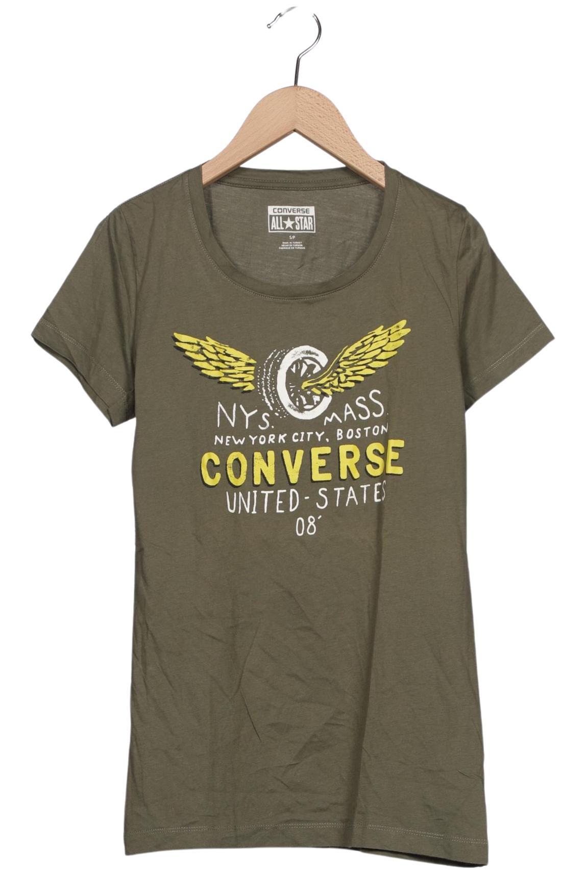 

Converse Damen T-Shirt, grün, Gr. 36