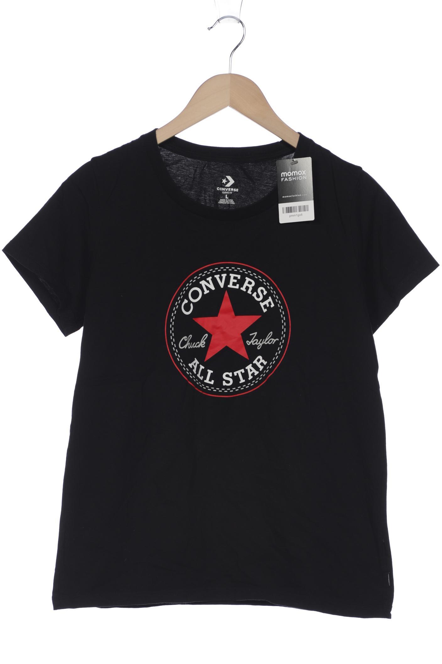 

Converse Damen T-Shirt, schwarz