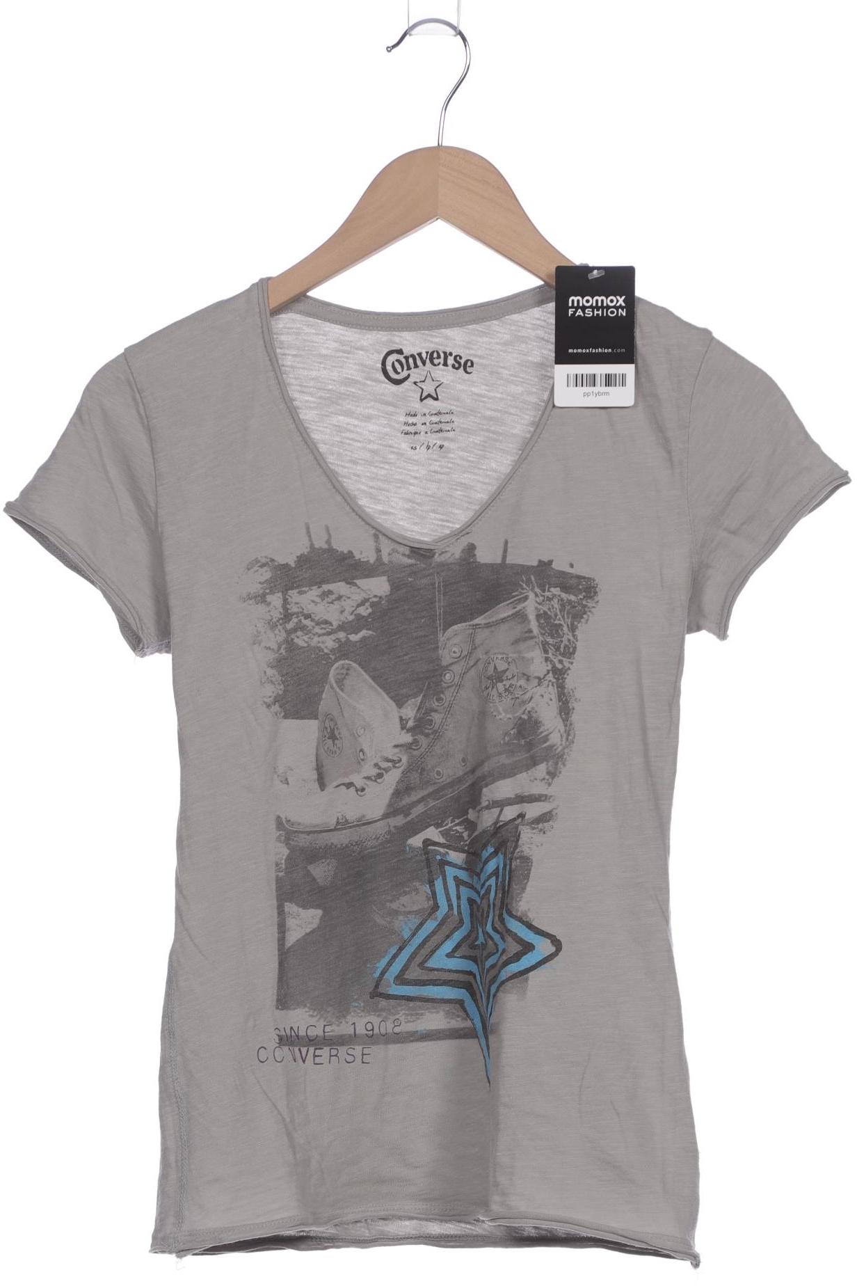 

Converse Damen T-Shirt, grau, Gr. 34