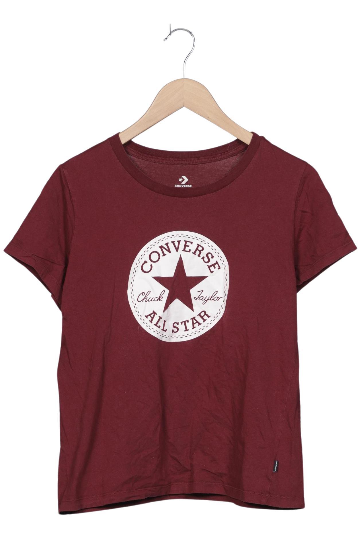 

Converse Damen T-Shirt, bordeaux, Gr. 42