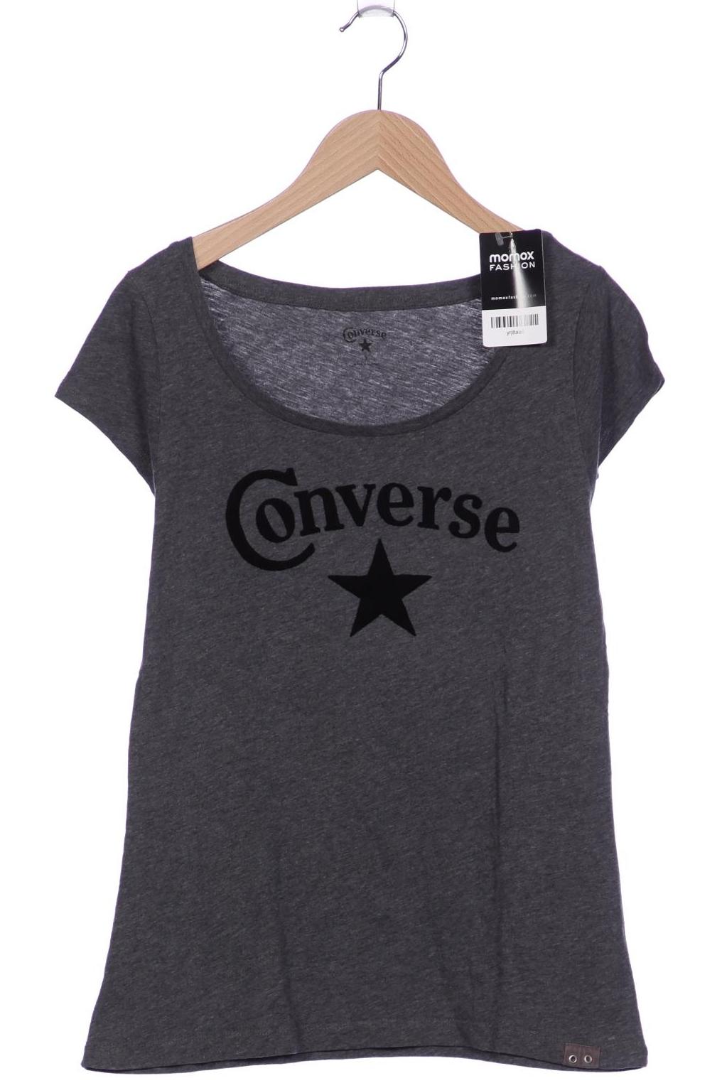 

Converse Damen T-Shirt, grau, Gr. 36