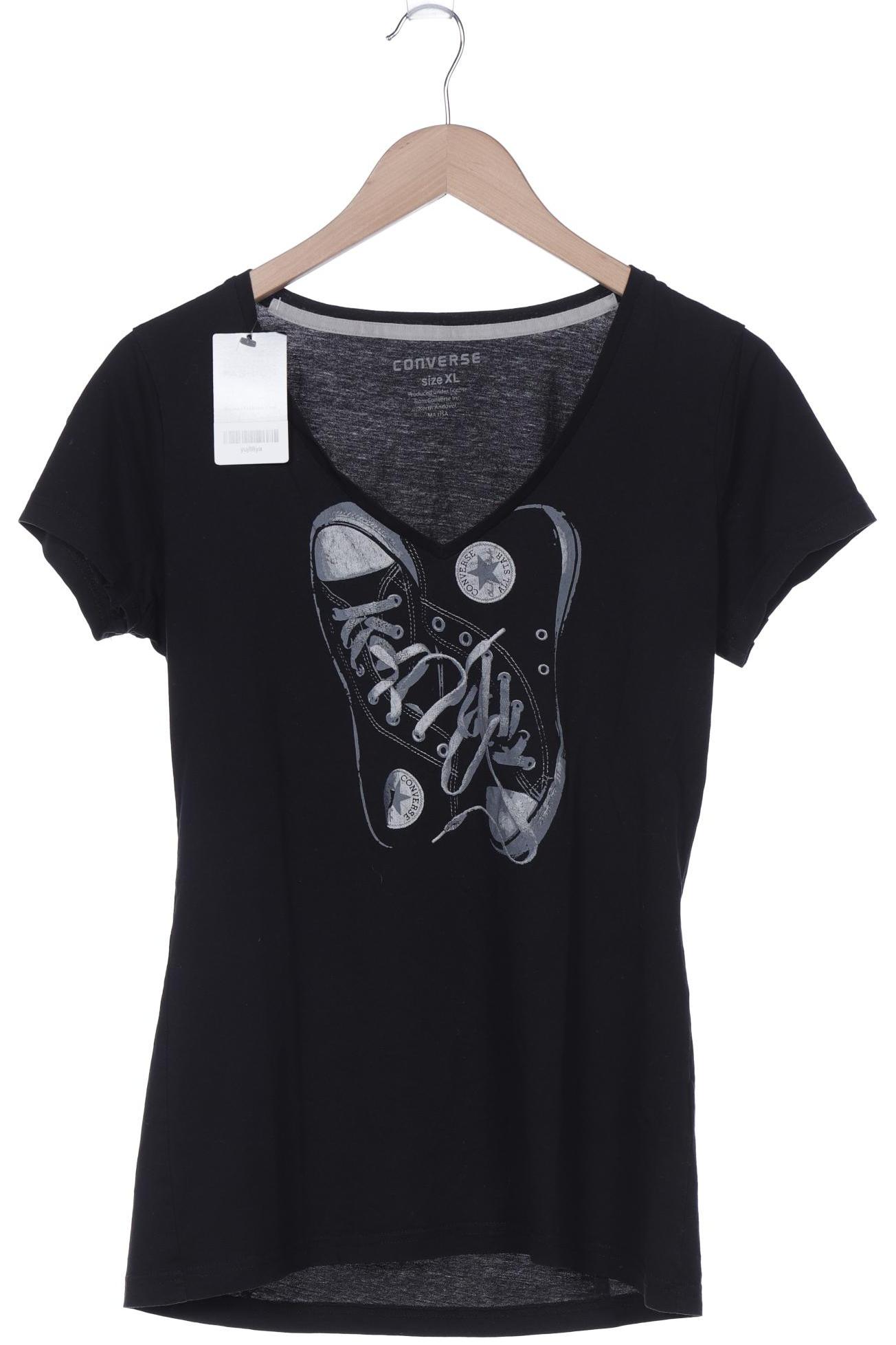 

Converse Damen T-Shirt, schwarz, Gr. 44