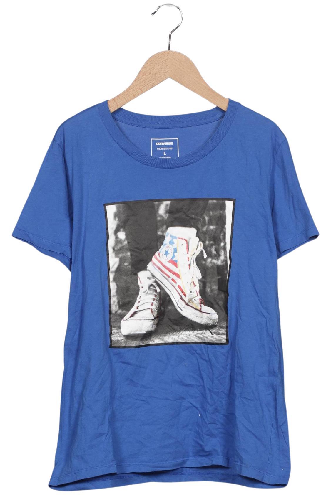 

Converse Damen T-Shirt, blau, Gr. 42