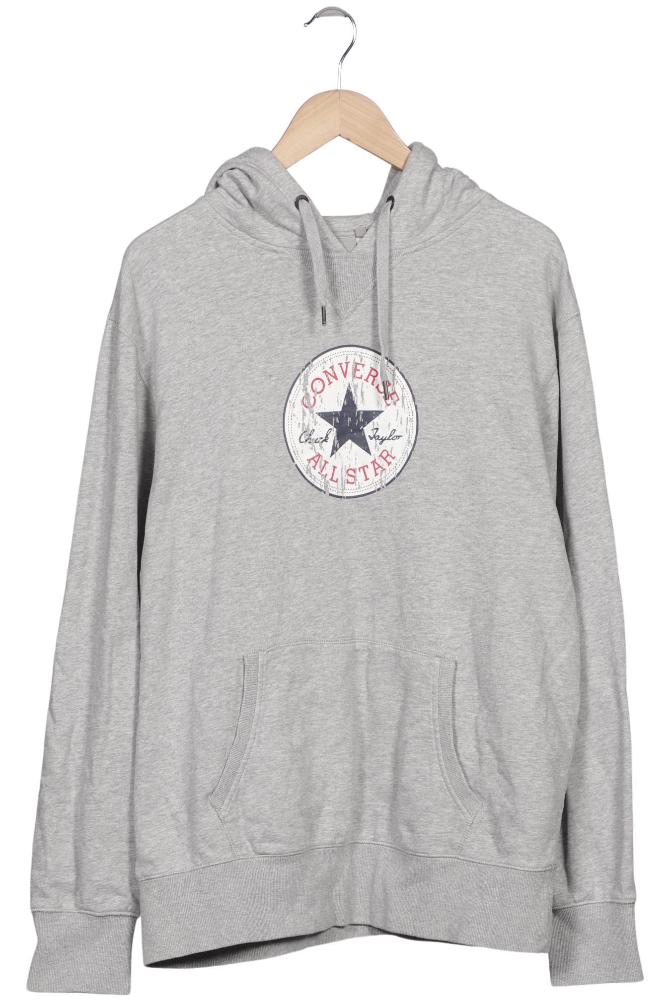 

Converse Herren Kapuzenpullover, grau, Gr. 54