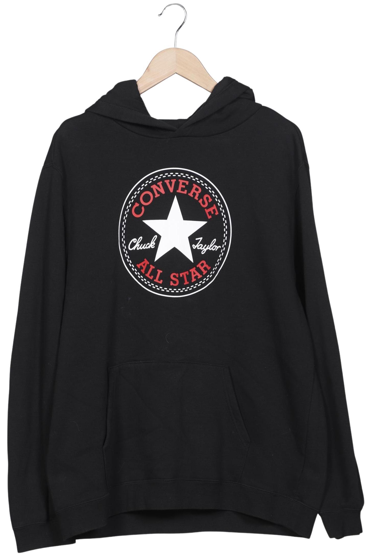 

Converse Herren Kapuzenpullover, schwarz, Gr. 54