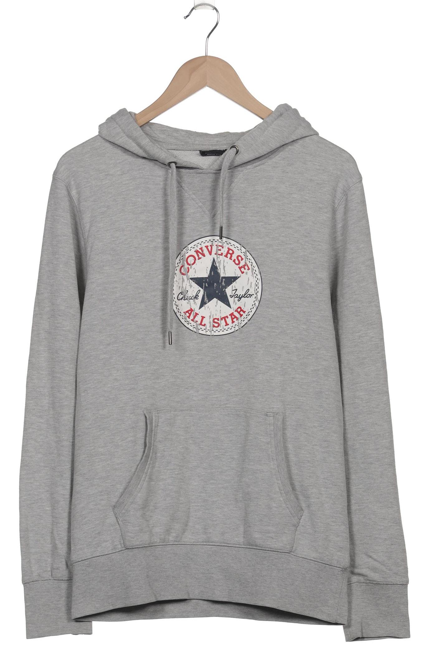

Converse Herren Kapuzenpullover, grau, Gr. 48