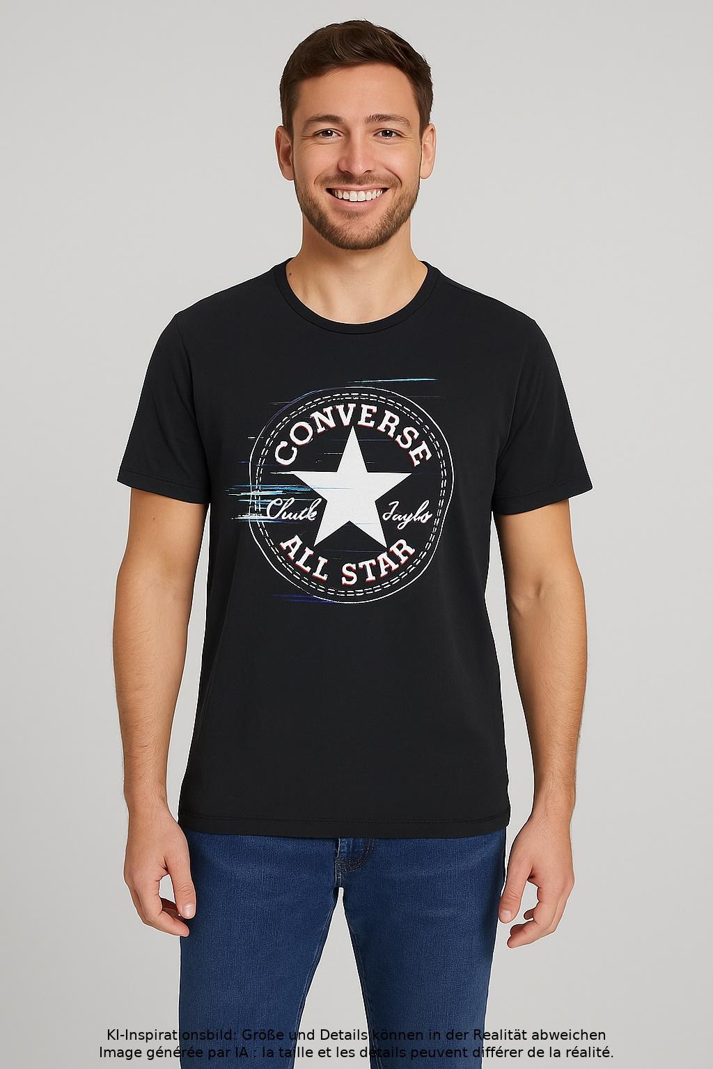 

Converse Herren T-Shirt, schwarz, Gr. 52