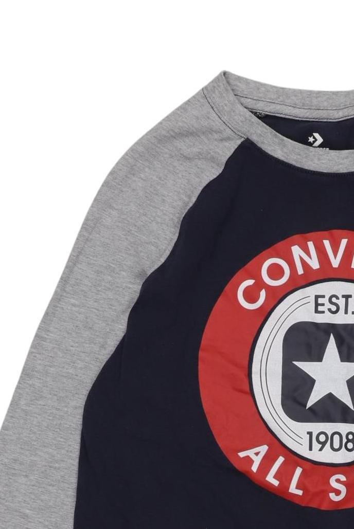 Thumbnail - Converse Herren Langarmshirt, marineblau, Gr. 152