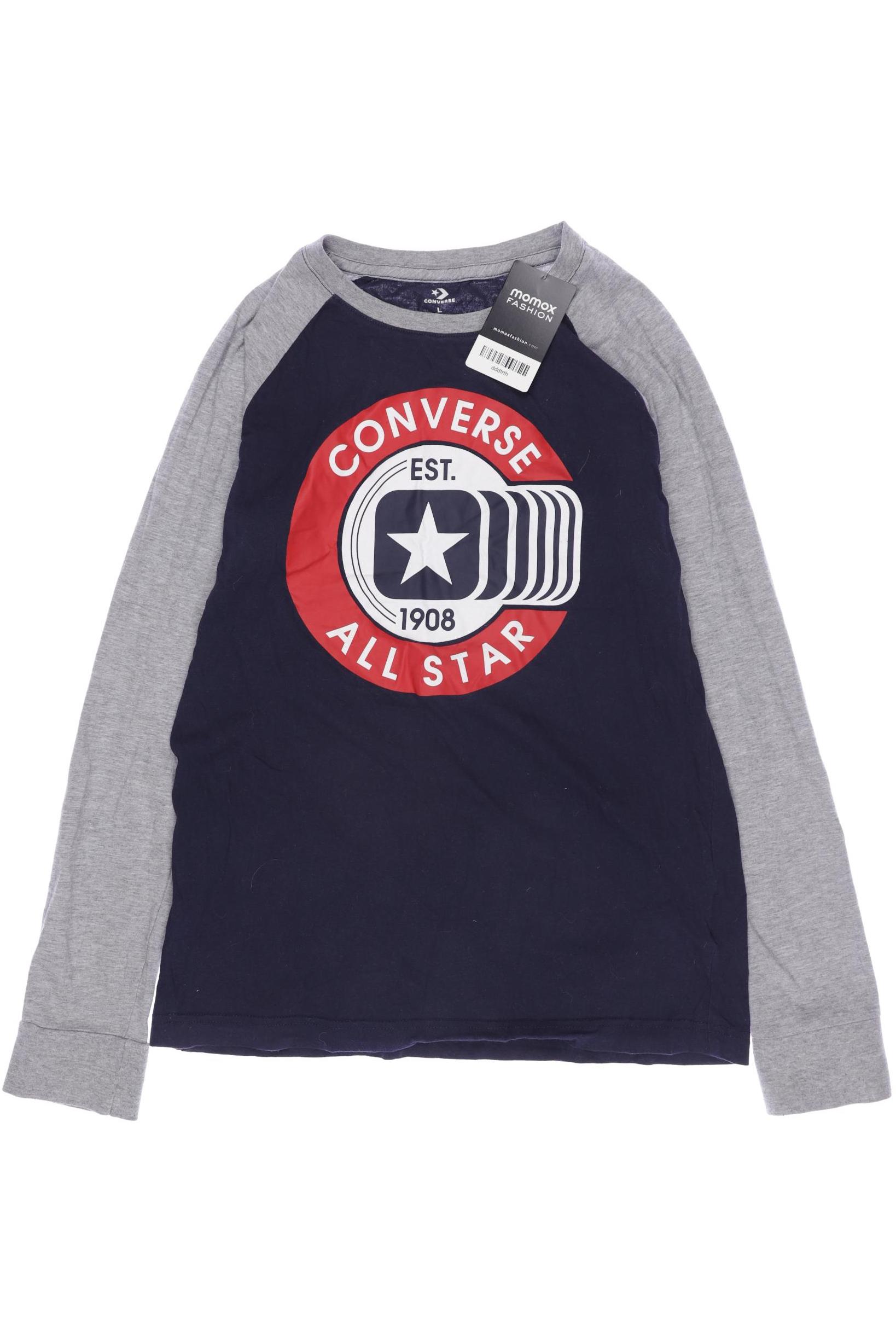 

Converse Herren Langarmshirt, marineblau, Gr. 152