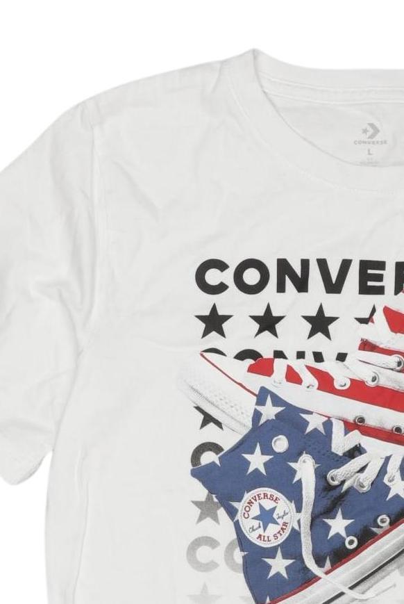 Thumbnail - Converse Jungen T-Shirt, weiß, Gr. 152