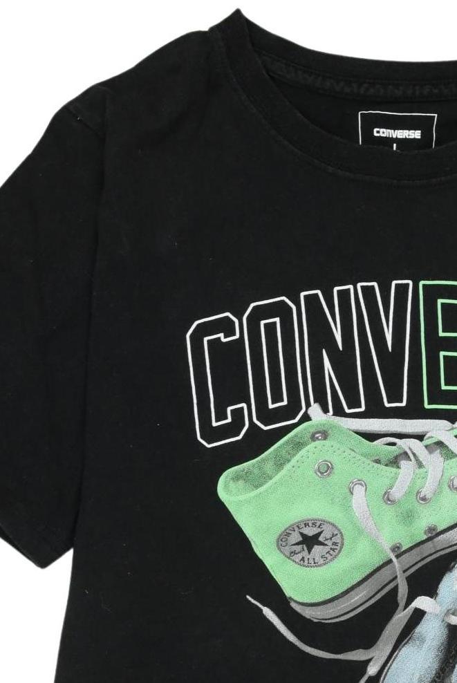 Thumbnail - Converse Jungen T-Shirt, schwarz, Gr. 152