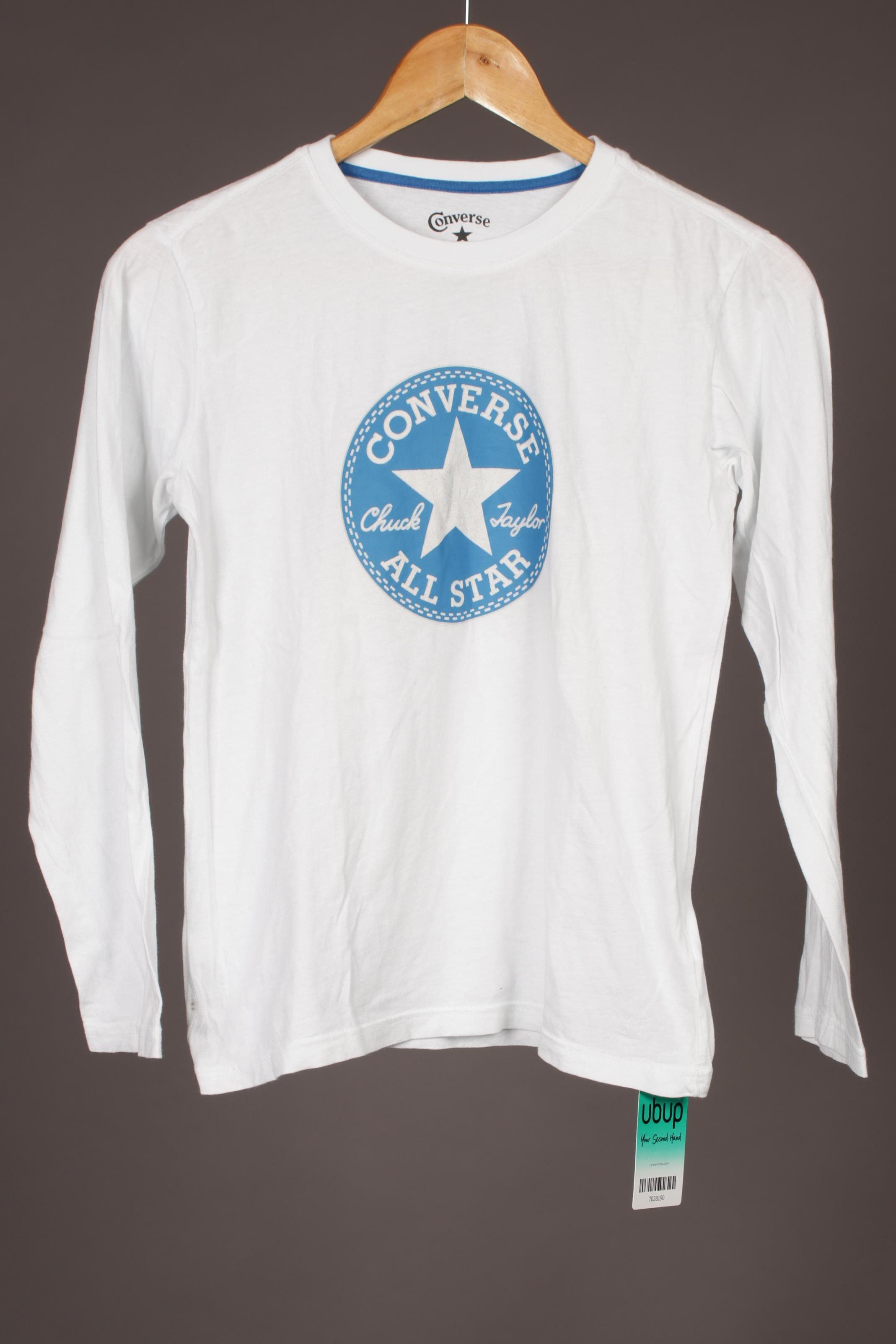 

Converse Mädchen Langarmshirt, weiß, Gr. 140