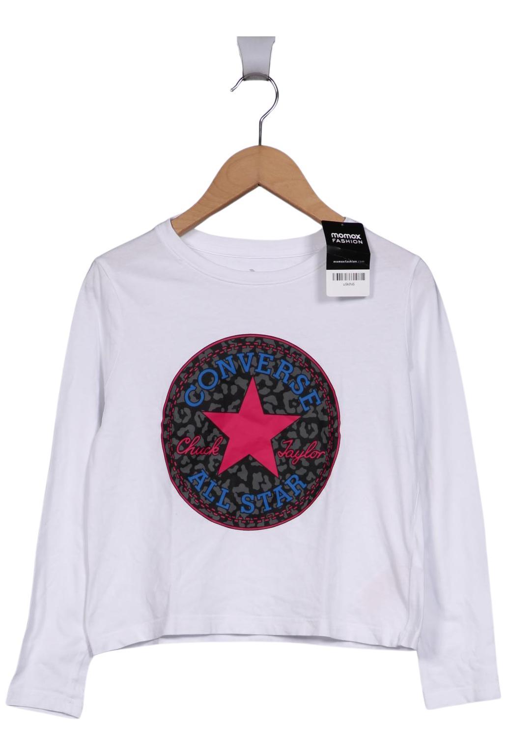 

Converse Mädchen Langarmshirt, weiß, Gr. 146