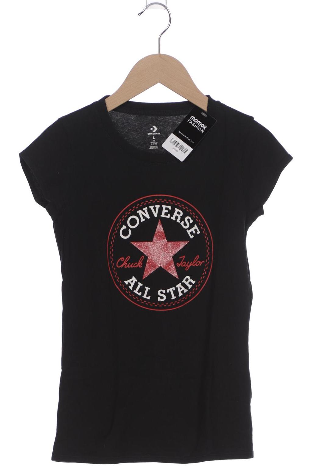 

Converse Damen T-Shirt, schwarz, Gr. 158