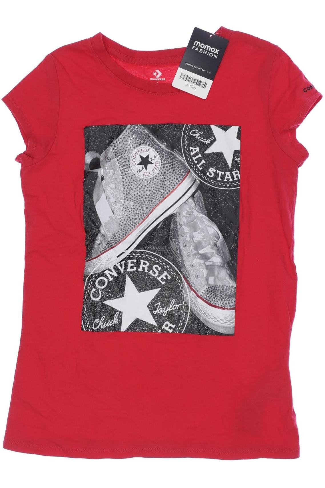 

Converse Damen T-Shirt, rot, Gr. 158