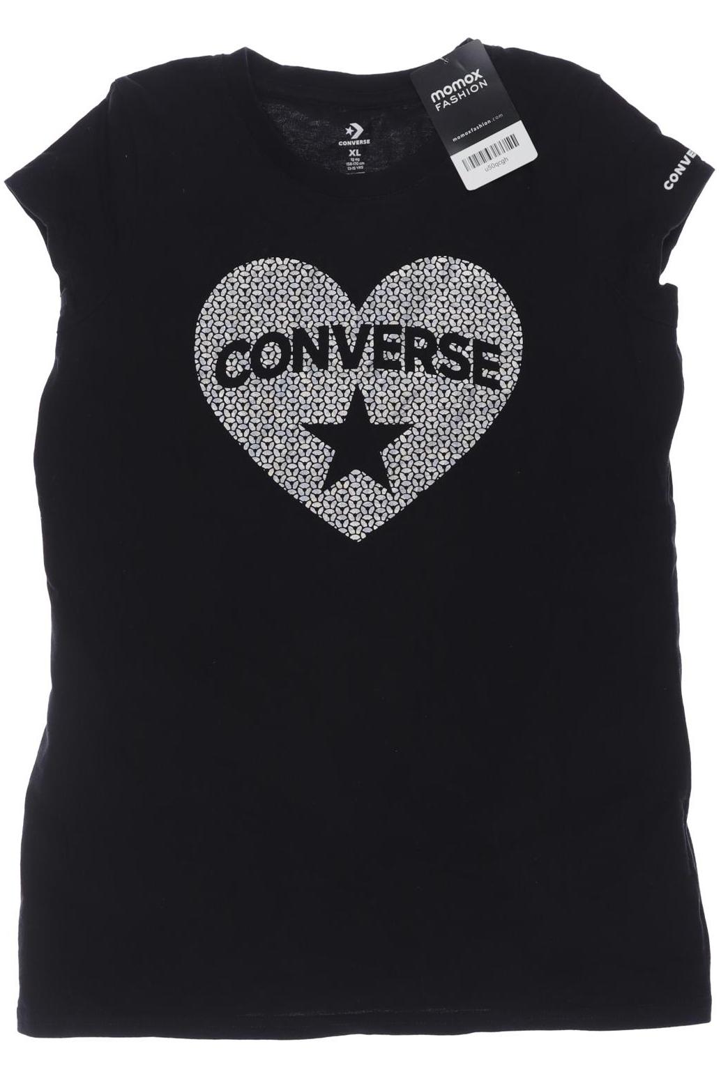 

Converse Damen T-Shirt, schwarz, Gr. 170