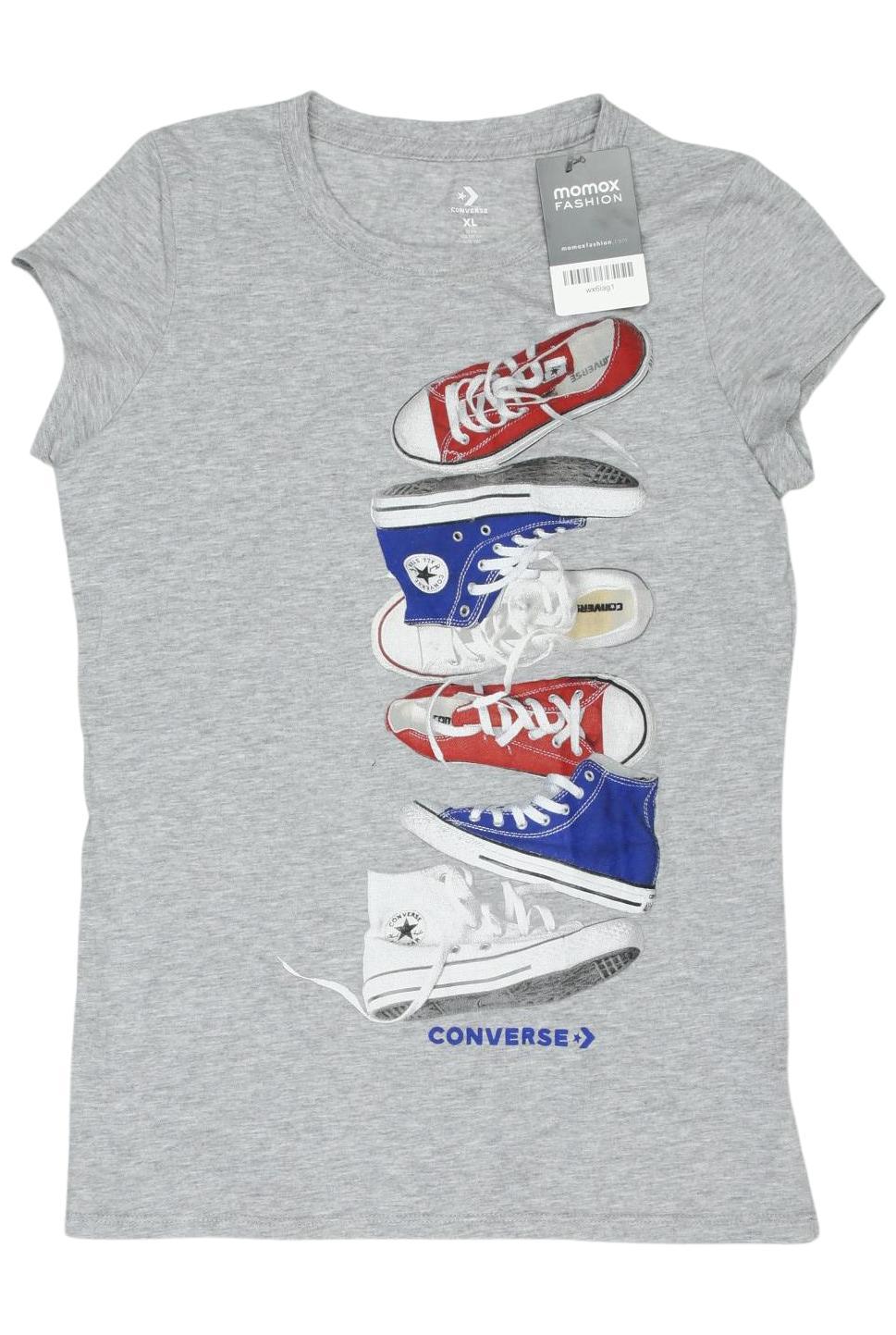 

Converse Damen T-Shirt, grau, Gr. 158