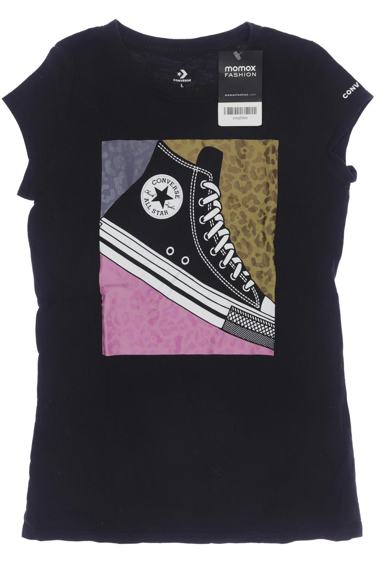 

Converse Damen T-Shirt, schwarz, Gr. 158