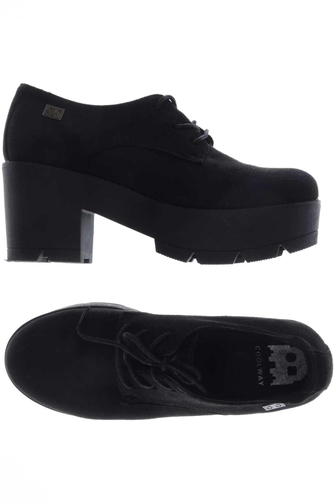 

coolway Damen Halbschuh, schwarz, Gr. 38