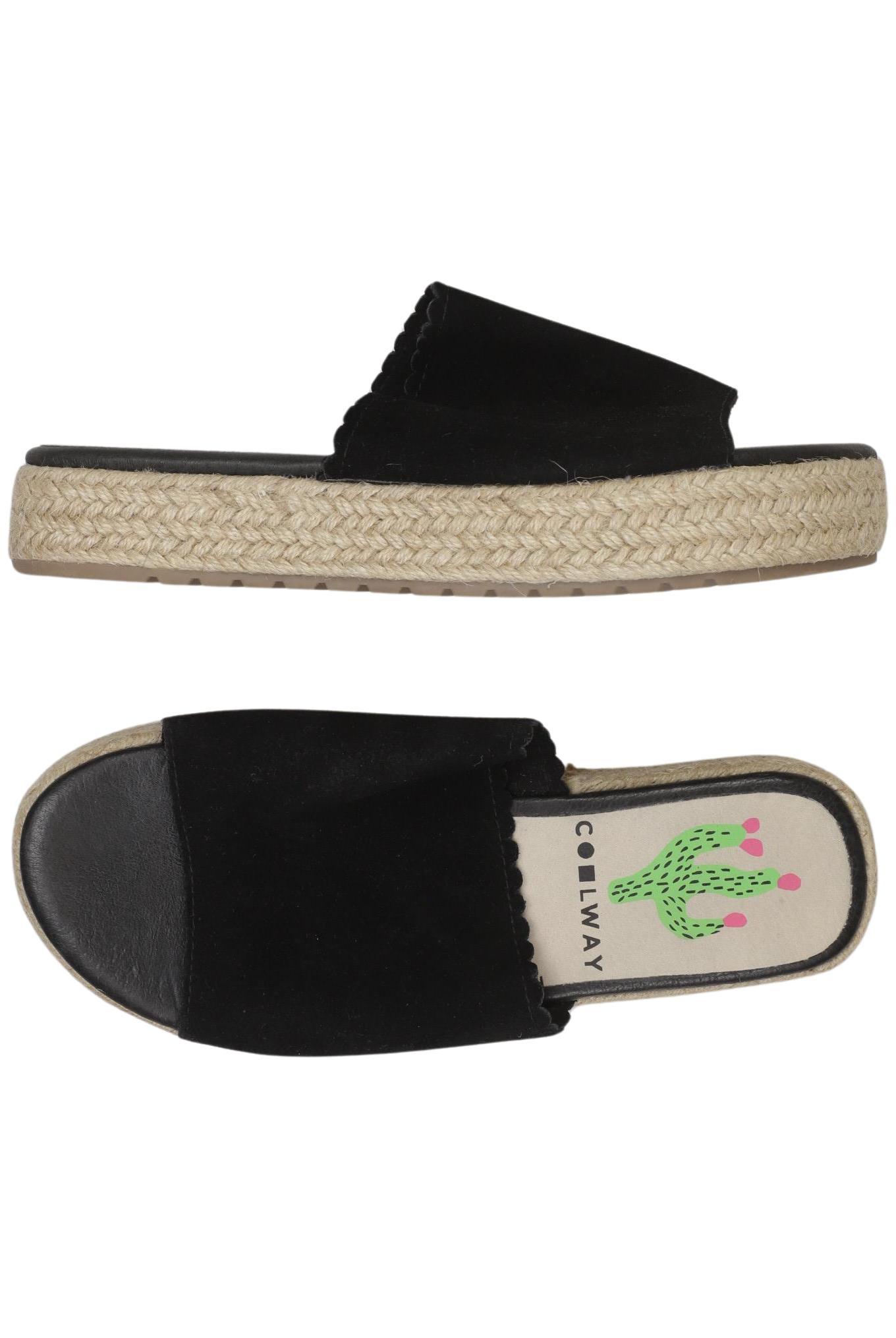 

coolway Damen Sandale, schwarz, Gr. 38