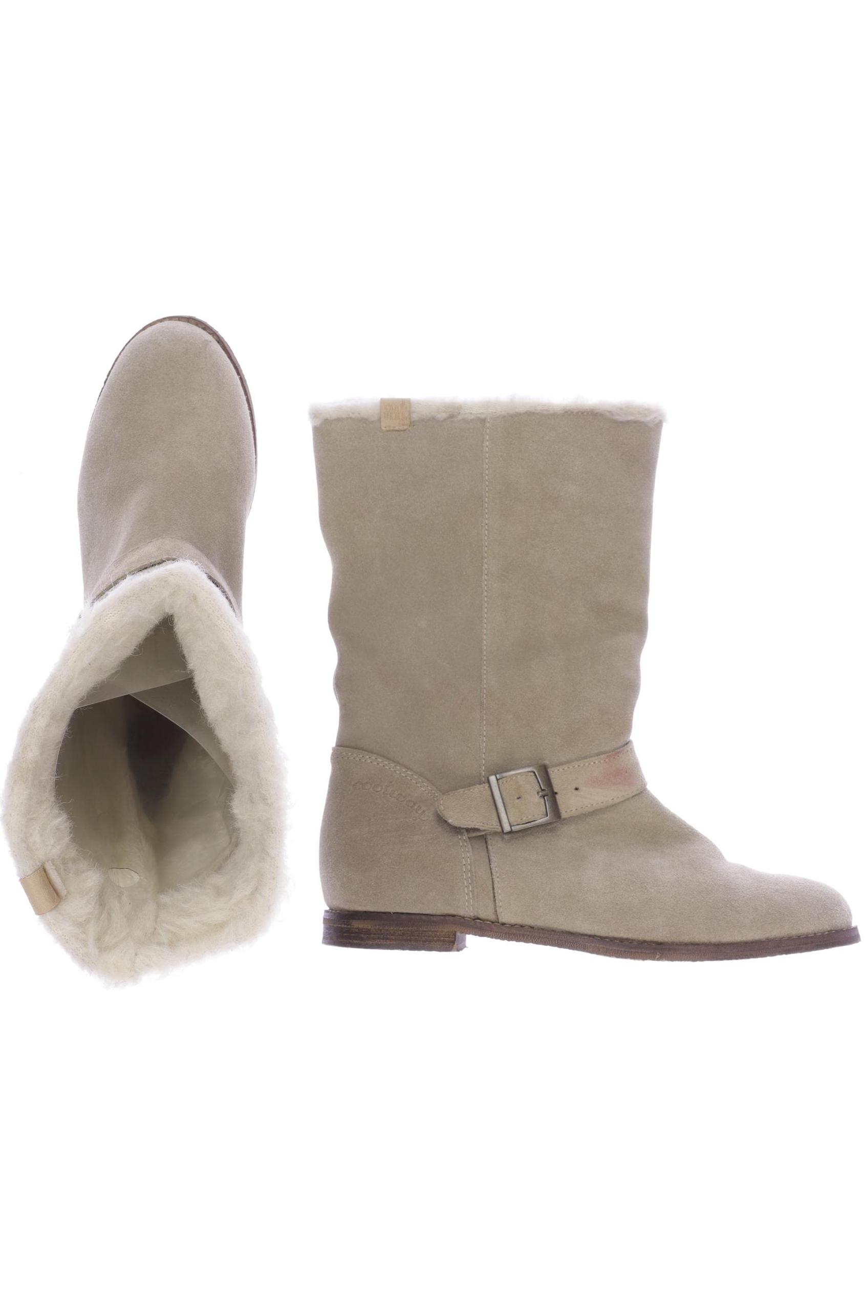 

coolway Damen Stiefel, beige, Gr. 38