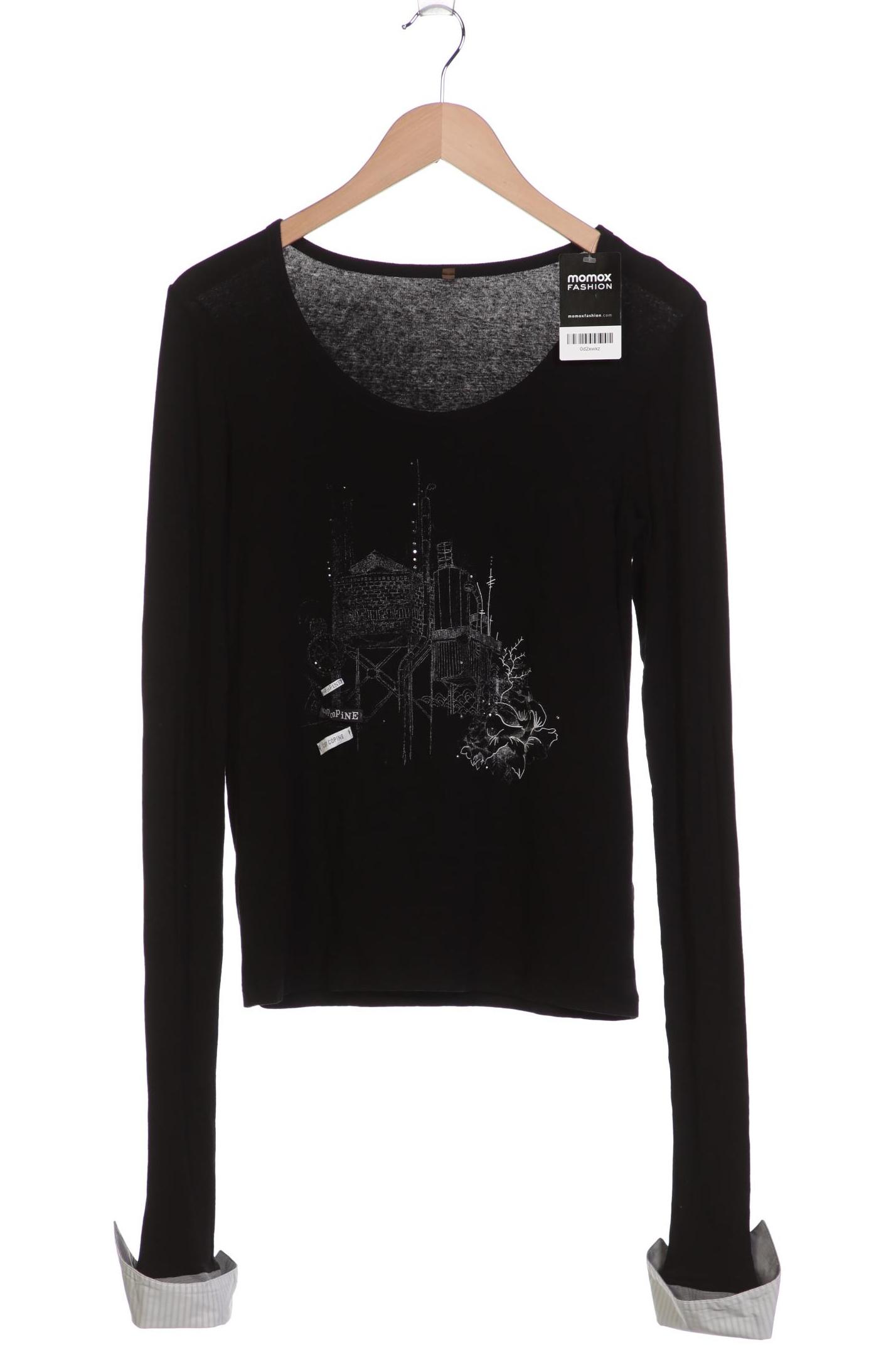 

Cop.Copine Damen Langarmshirt, schwarz, Gr. 38