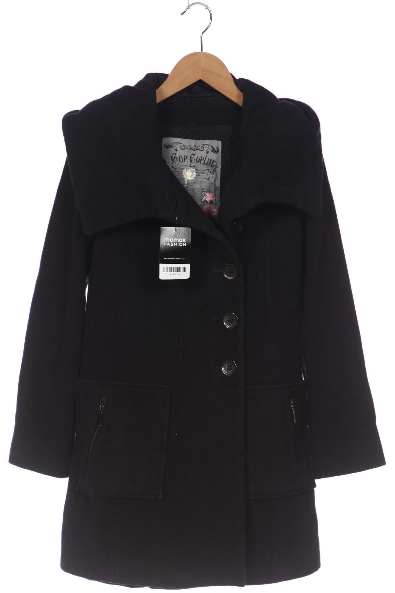 

Cop.Copine Damen Mantel, schwarz, Gr. 36