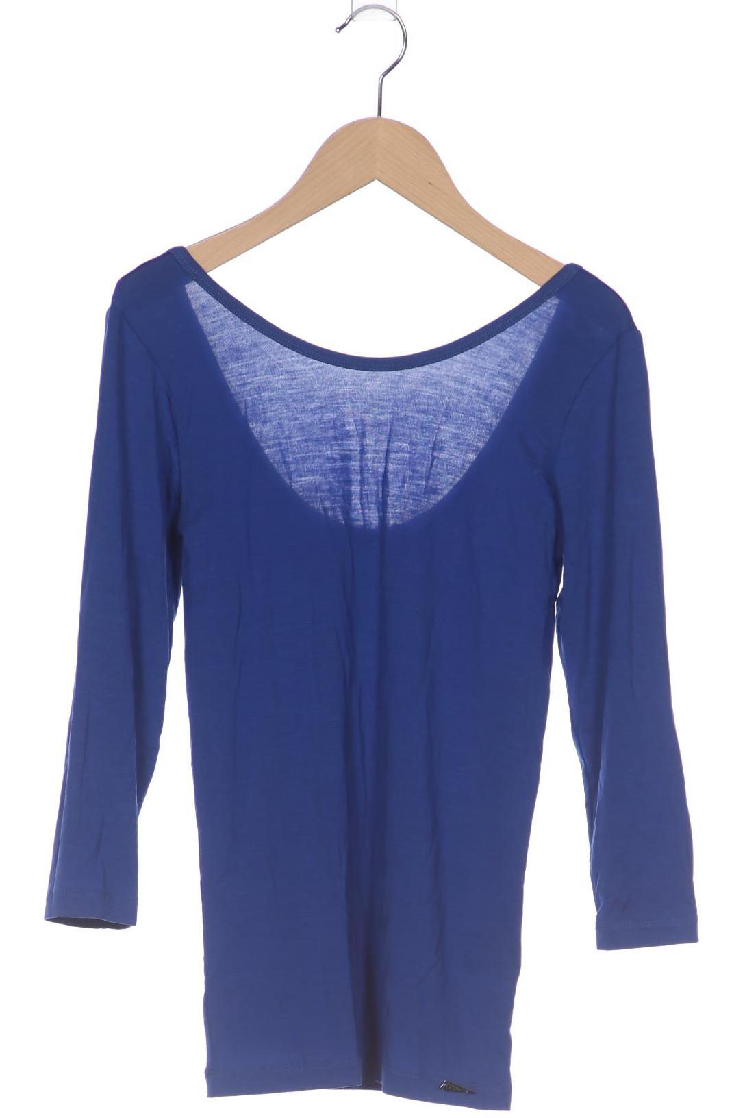 

Cop.Copine Damen Langarmshirt, blau, Gr. 36