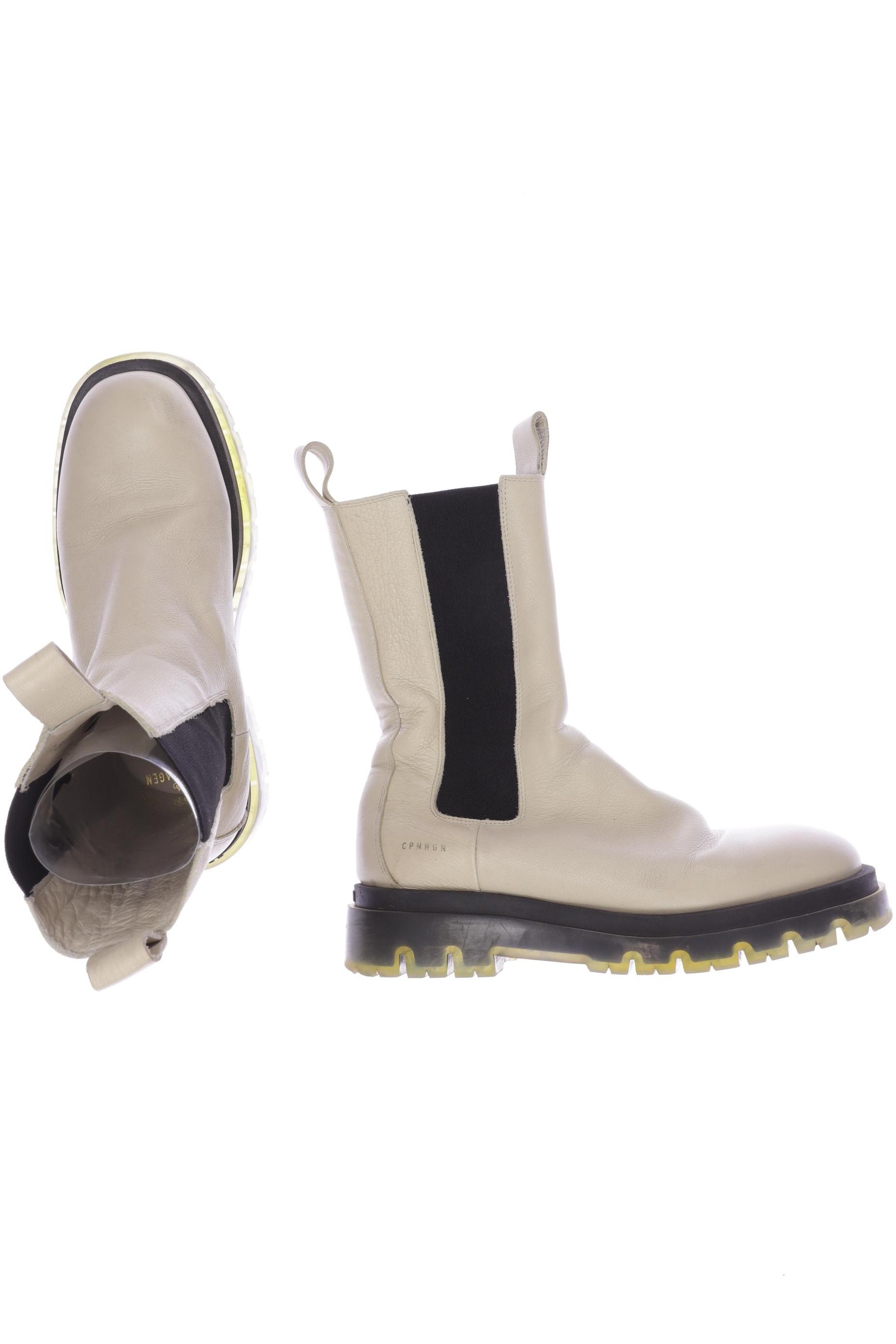 

COPENHAGEN Damen Stiefel, cremeweiß