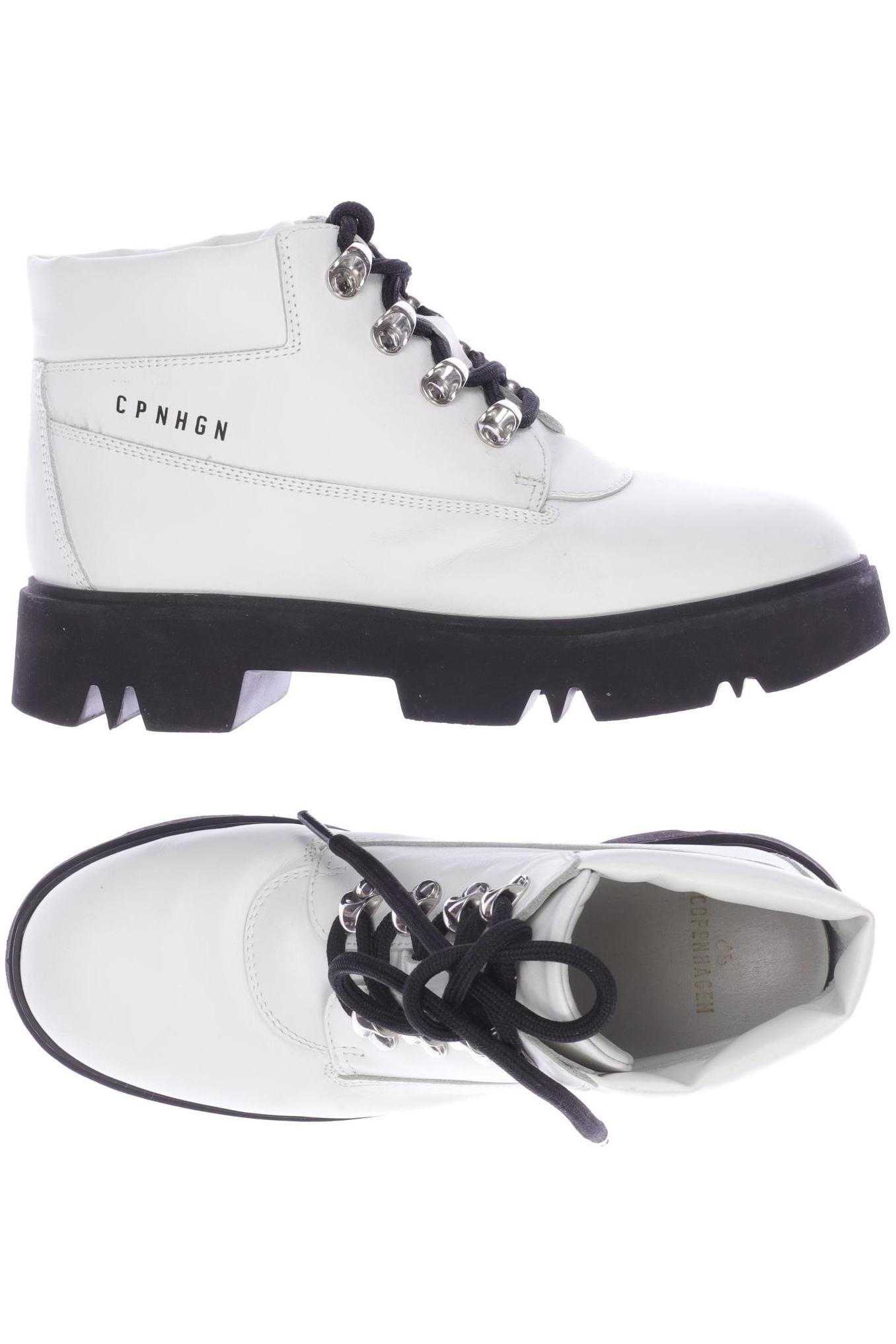 

COPENHAGEN Damen Stiefelette, weiß