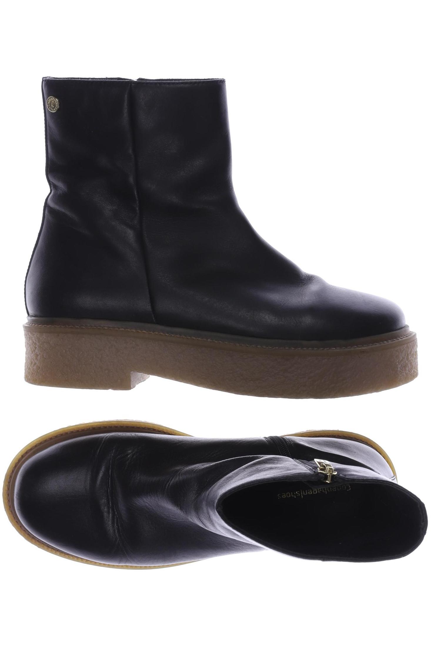 

COPENHAGEN Damen Stiefelette, schwarz