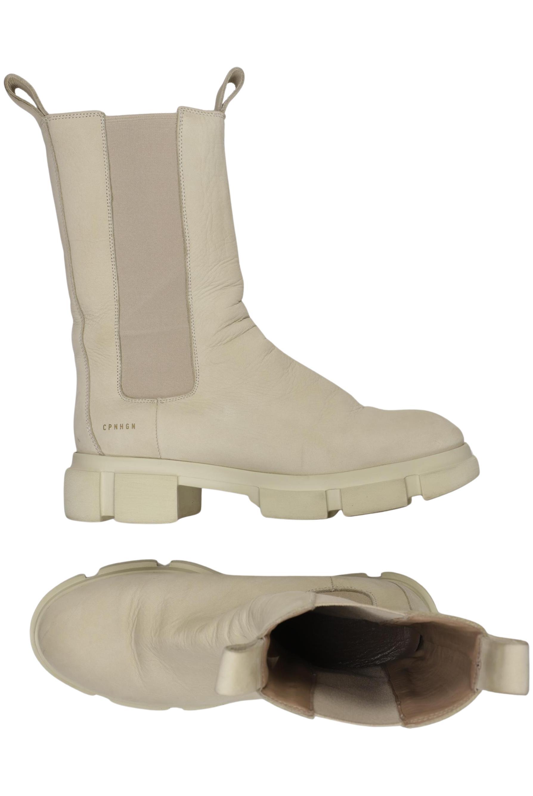 

Copenhagen Studios Damen Stiefel, cremeweiß, Gr. 40