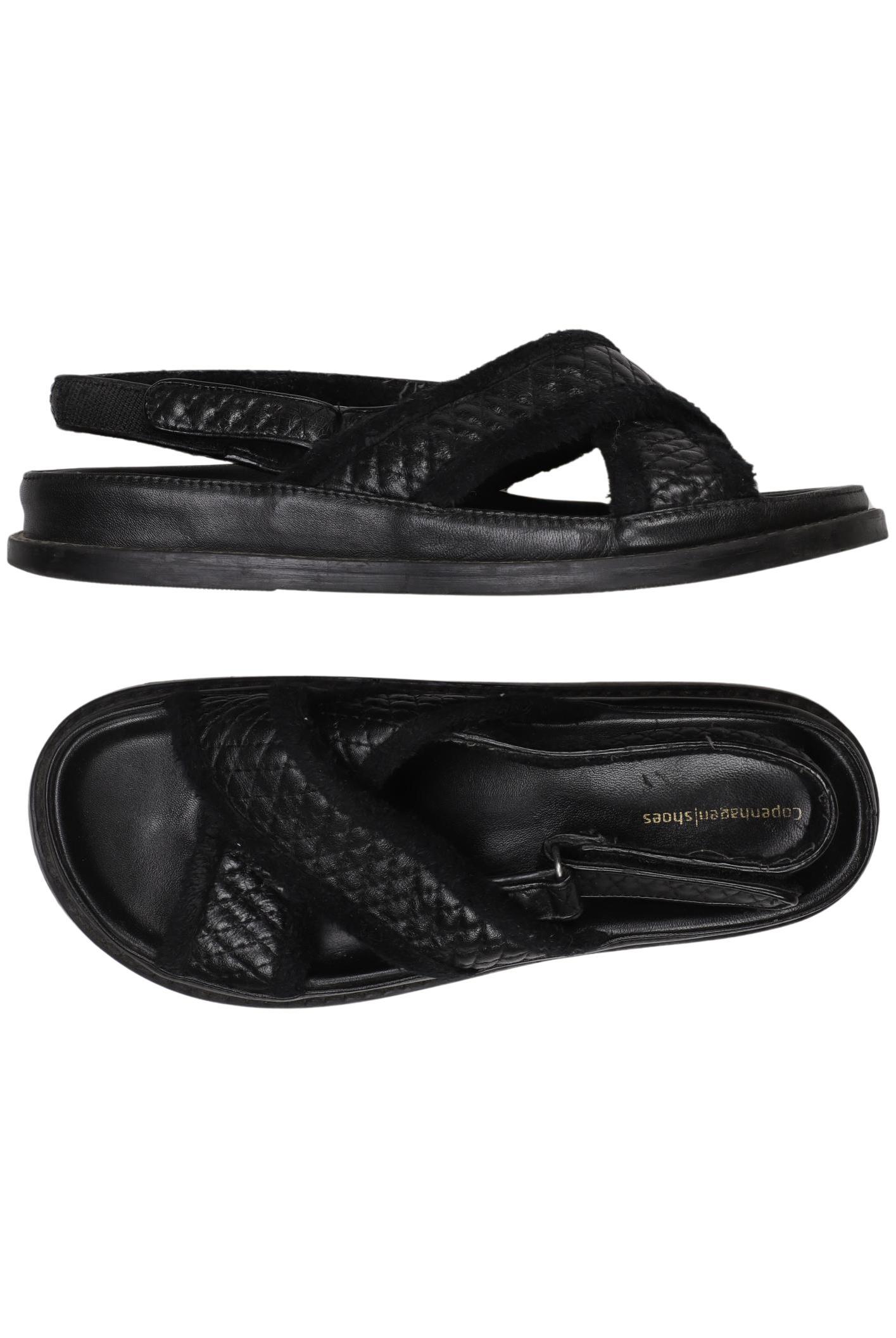 

Copenhagen Studios Damen Sandale, schwarz, Gr. 40